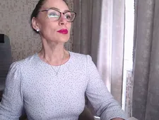 De Arabische webcam girl TheMatriarch gedurende een van haar webcam seks performances