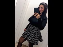 Een kleine spiegel-selfie