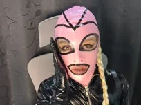 ASMR echte latexmasker